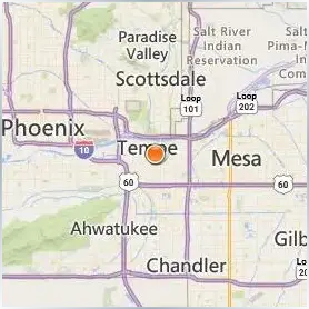 Arizona State University Tempe Location Map Arizona State University Tempe Location Map