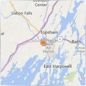 Bowdoin College Location Map Bowdoin College Location Map