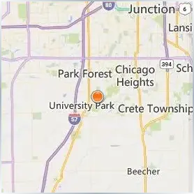 Governors State University Location Map Governors State University Location Map