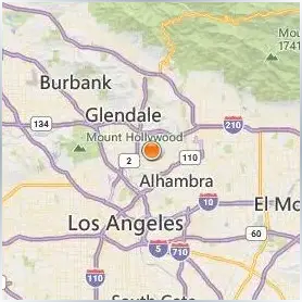 Occidental College Location Map Occidental College Location Map