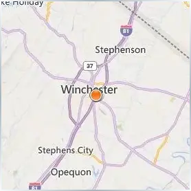 Shenandoah University Location Map Shenandoah University Location Map