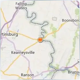 Shepherd University Location Map Shepherd University Location Map