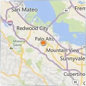 Stanford University Location Map Stanford University Location Map