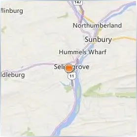 Susquehanna University Location Map Susquehanna University Location Map