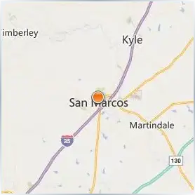 Texas State University Location Map Texas State University Location Map