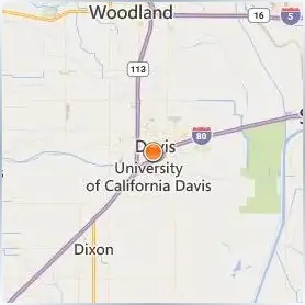 University of California Davis Location Map University of California Davis Location Map