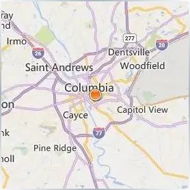 University of South Carolina Columbia Location Map University of South Carolina Columbia Location Map