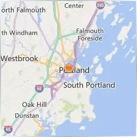 University of Southern Maine Location Map University of Southern Maine Location Map