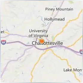 University of Virginia Location Map University of Virginia Location Map