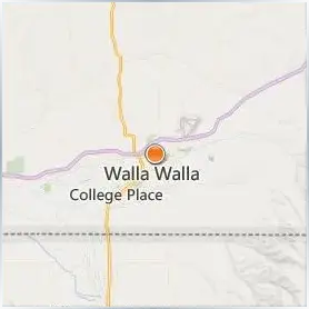 Whitman College Location Map Whitman College Location Map