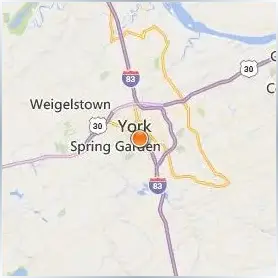 York College Pennsylvania Location Map York College Pennsylvania Location Map